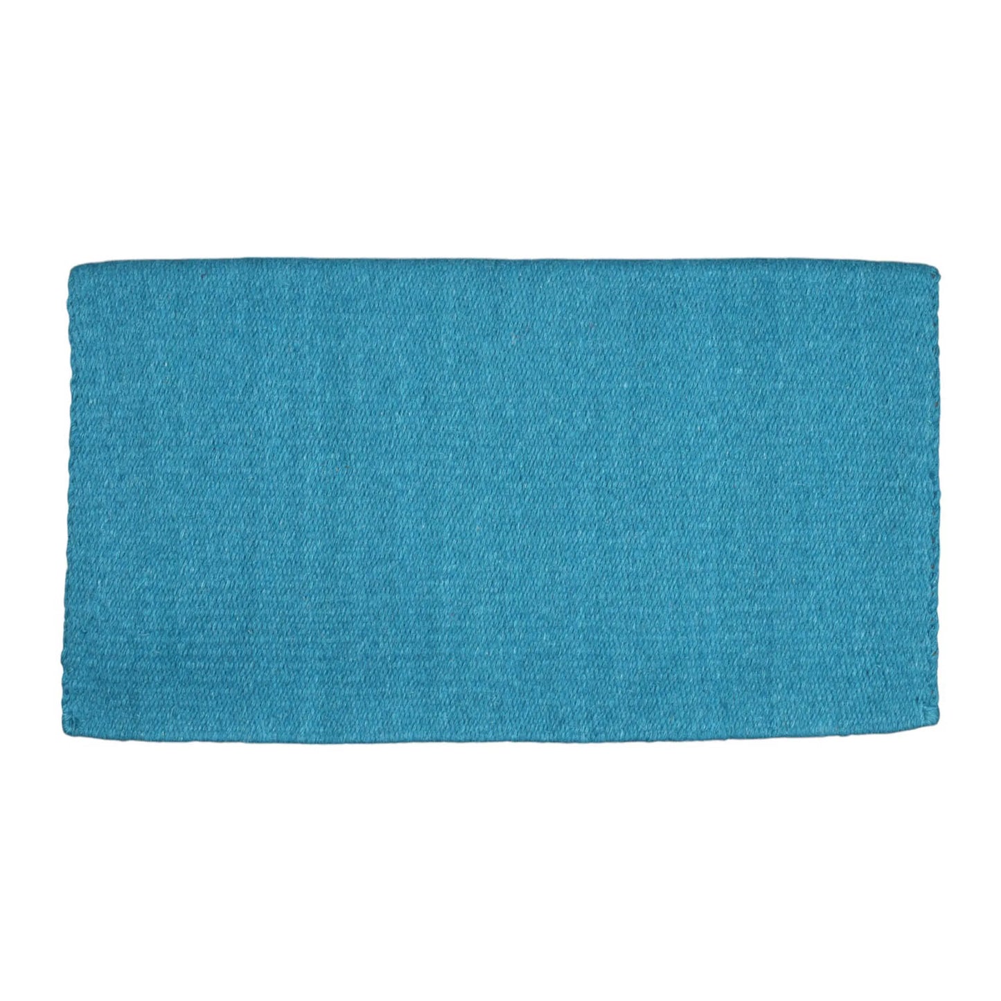 TuffRider Solid Color Double Weave Saddle Blanket-White-34 X 38 Inch