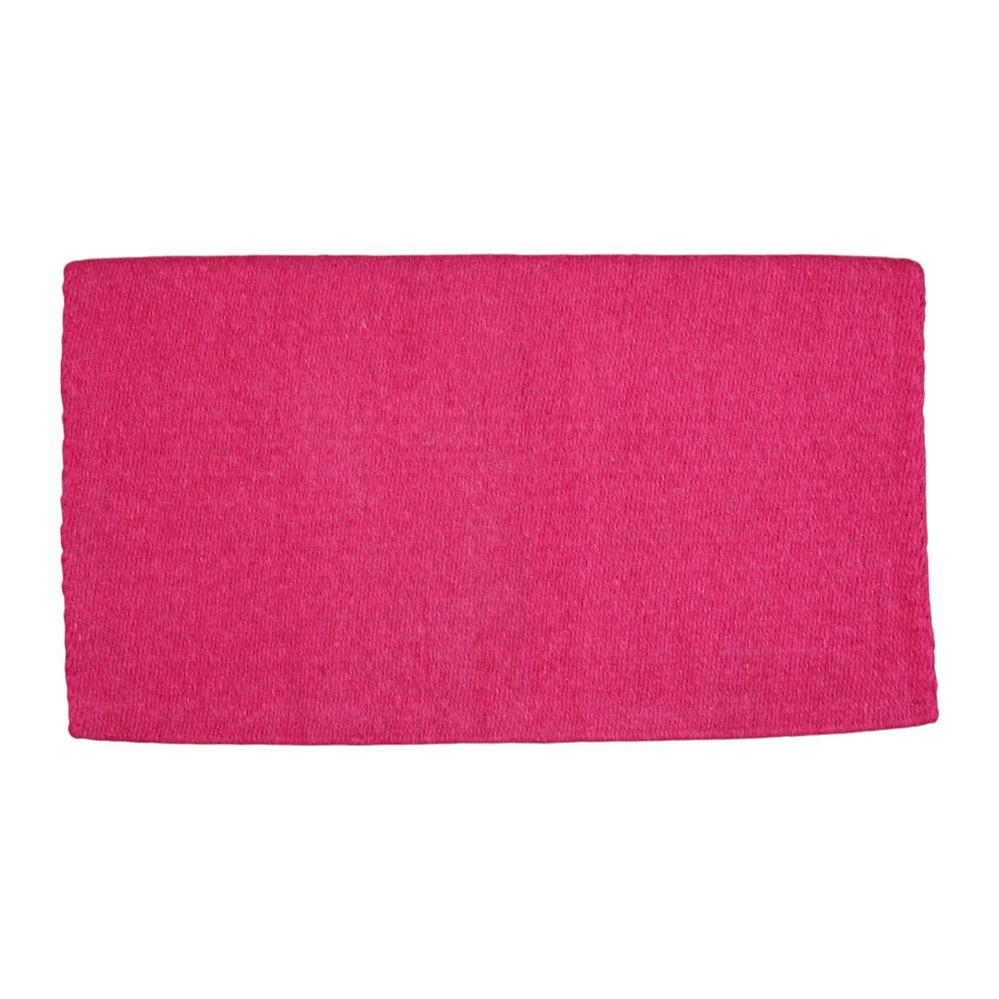 TuffRider Solid Color Double Weave Saddle Blanket-White-34 X 38 Inch