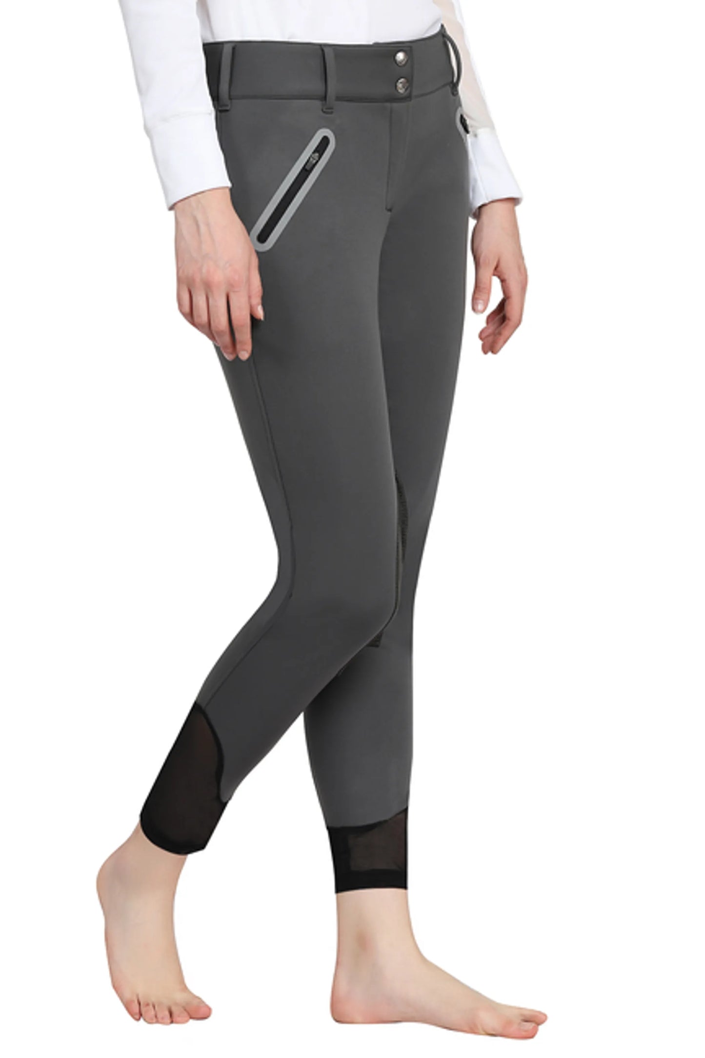 TUFFRIDER LADIES YETI SOFT SHELL KNEE PATCH BREECHES