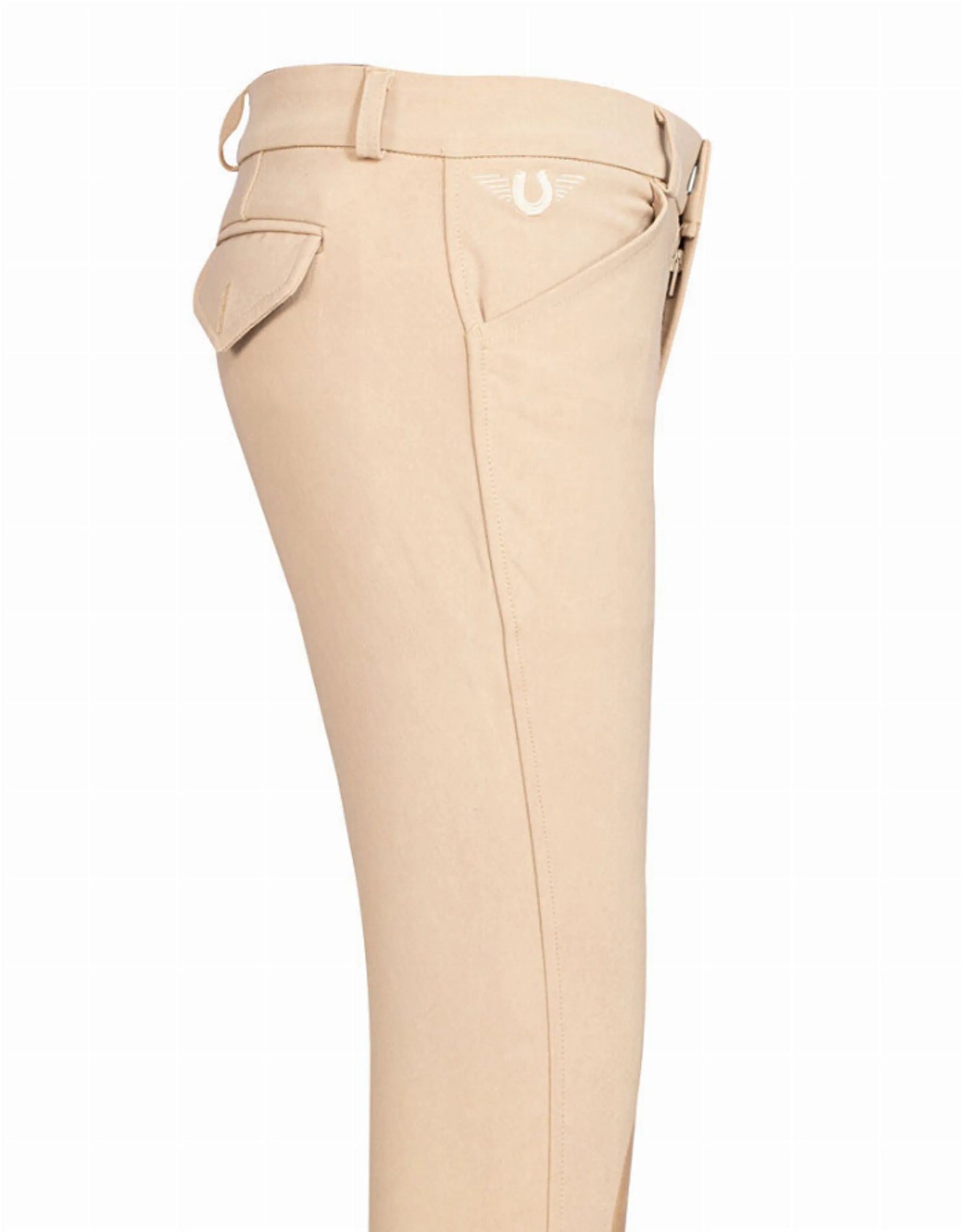 TuffRider Boys Patrol Silicone Knee Patch Breeches