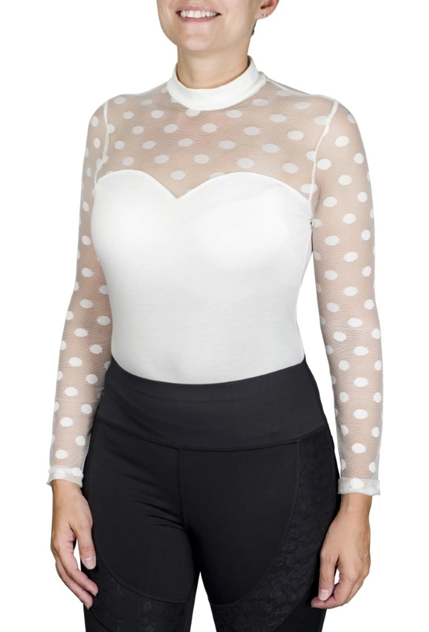 Spicy Girl Ginger Long Sleeve Shirt by EC- White- L