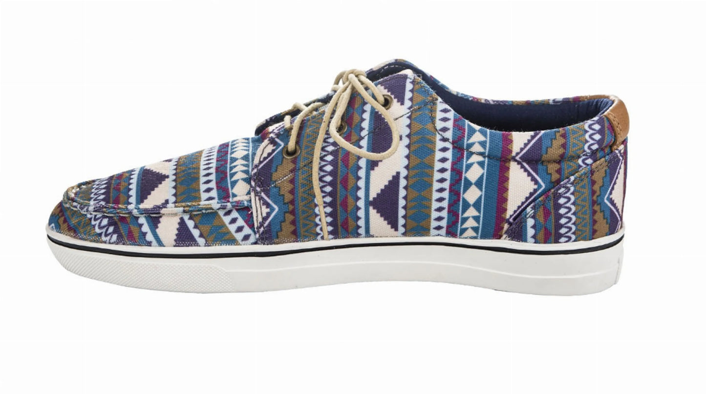 TuffRider Women Lace-Up Canvas Graphix Shoes