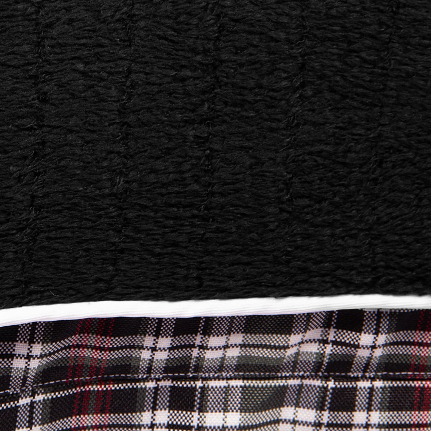 Halo Duck Green Plaid Rectangular Dog Bed