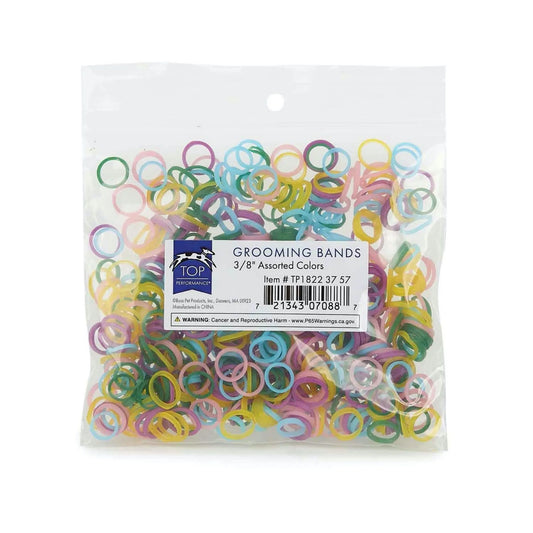 TP Grooming Bands 3/8in Assorted Color