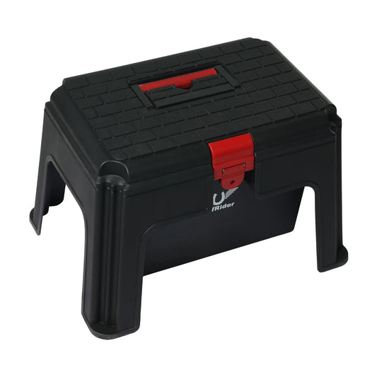 TuffRider Super Grooming Box With Stool-Black