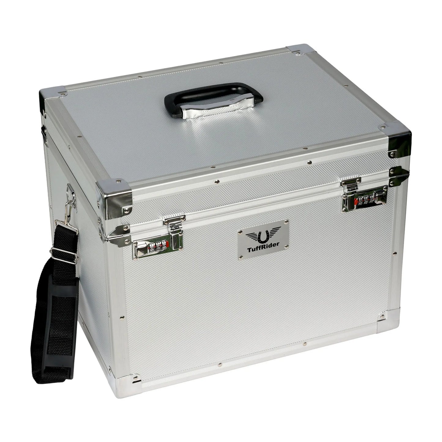 TuffRider Aluminium Grooming Box-Black