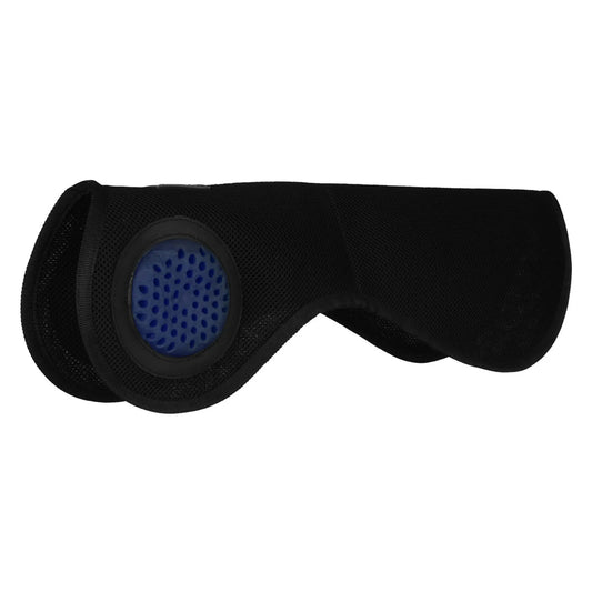 TuffRider GelX Airflow Shaped Front Riser Pad-Black- Large (17 to 19)