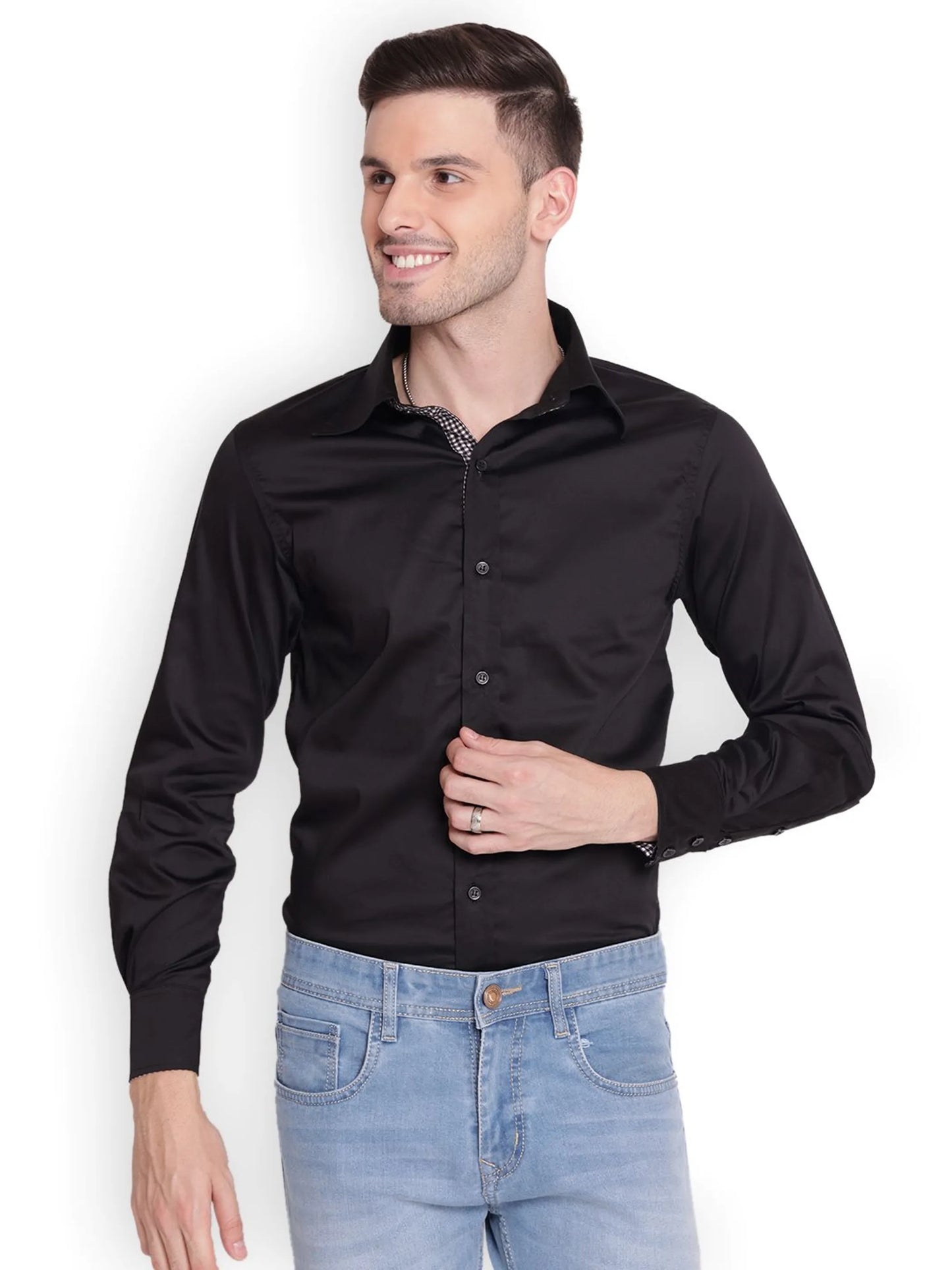 TuffRider Mens ADEY Shirt-Black -2XL