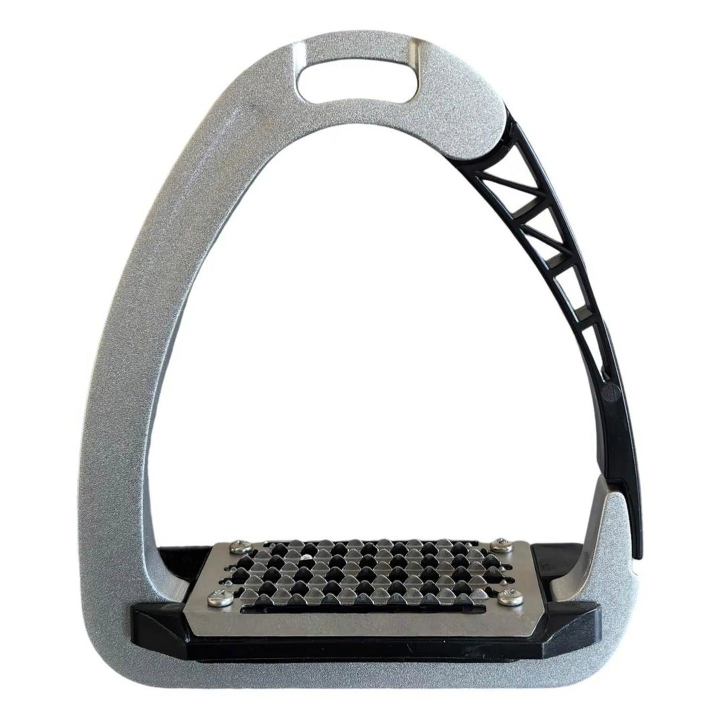 TuffRider Tech Safety Stirrups 1.8lbs- Dark Grey-4 1/2