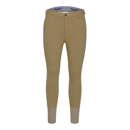 TuffRider Men's Patrol 4 Pockets Knee Patch Breeches - LIGHT TAN - 28