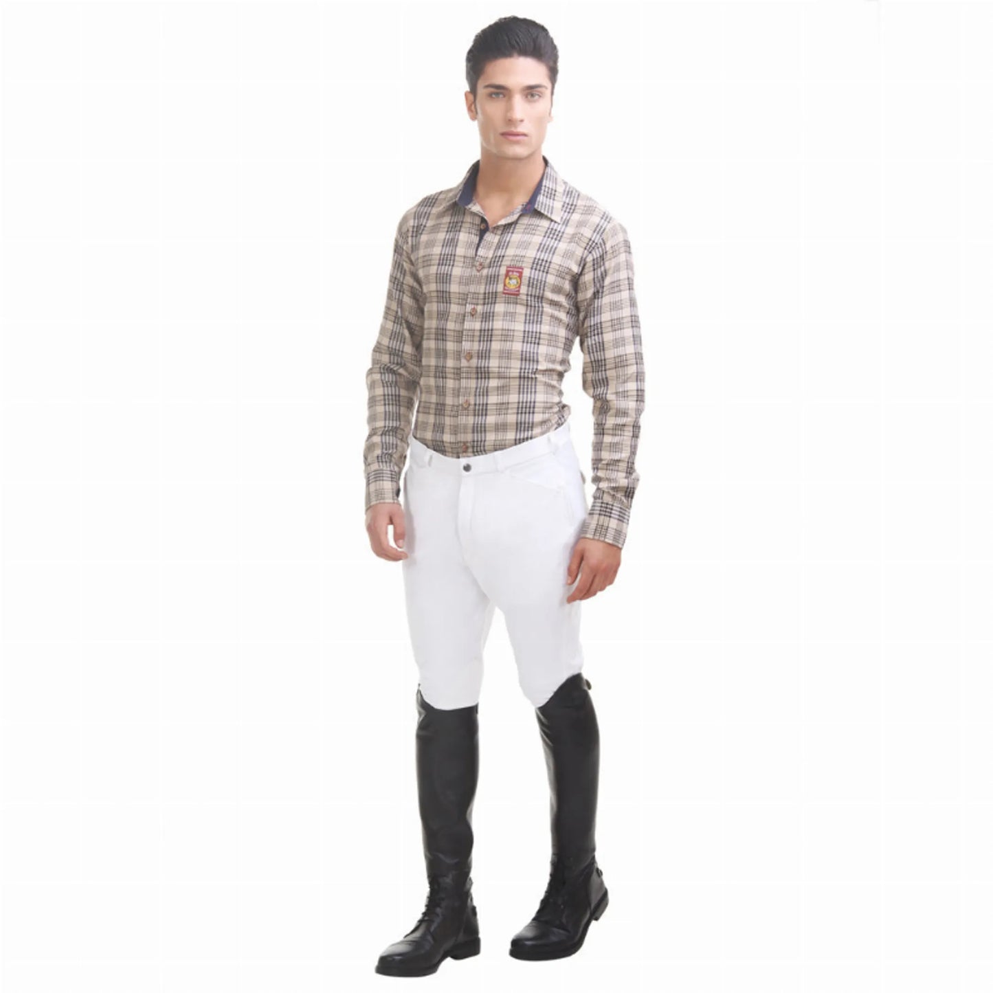 TuffRider Men's Patrol Knee Patch Breeches