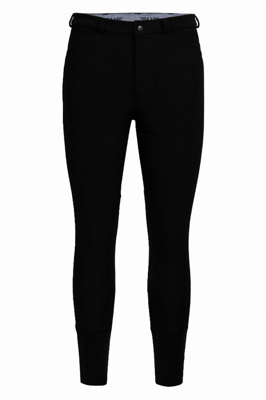 Tuffrider Men's Long Ribb Knee Patch Breeches
