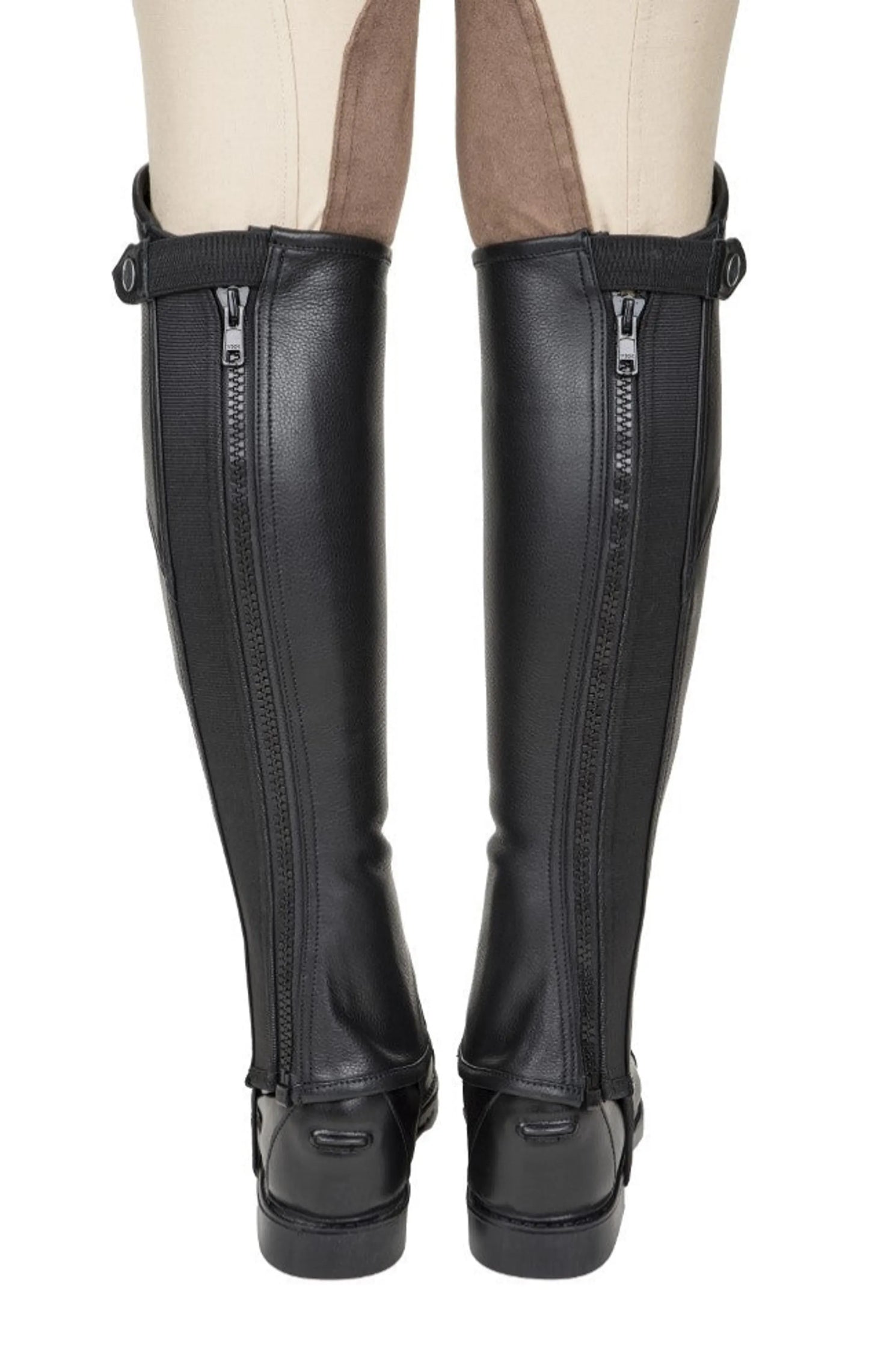 TuffRider Ladies Belmont Plus Leather Half Chaps