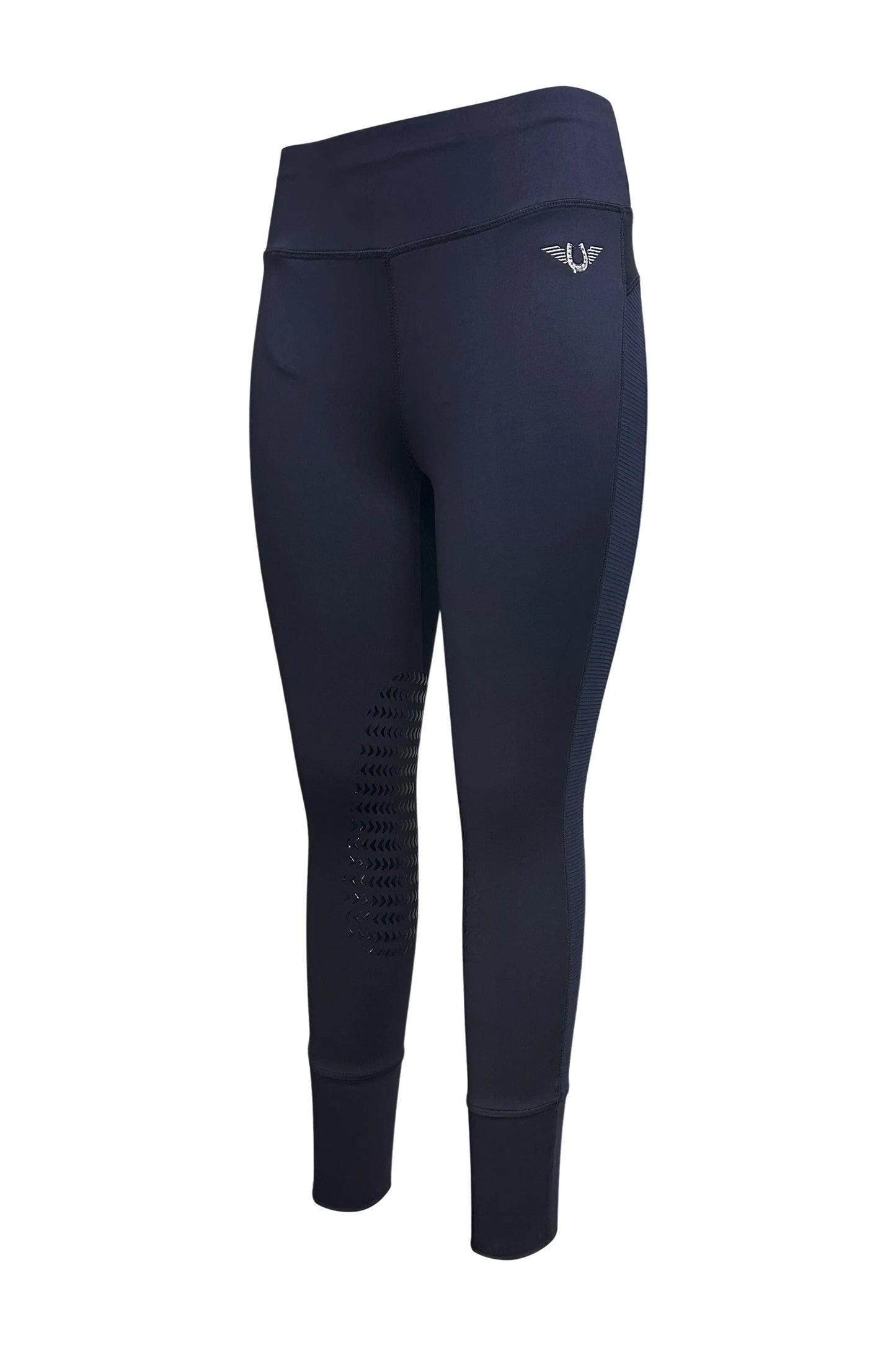 TuffRider Ladies Marathon Riding Tights-Navy-2XL