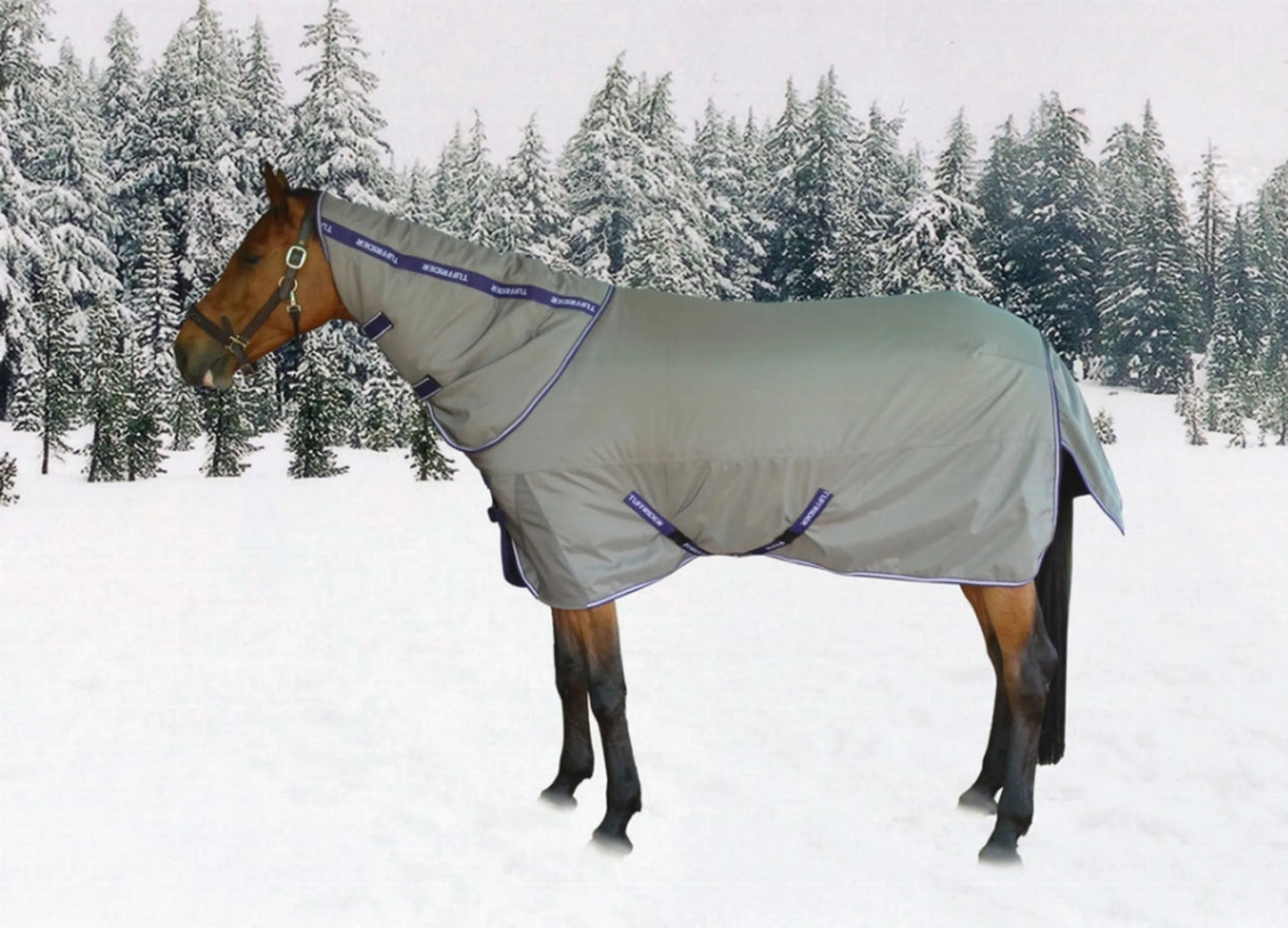TuffRider Major Ballistic 1200D 360gms Heavy Weight Turnout Blanket with Detachable Neck