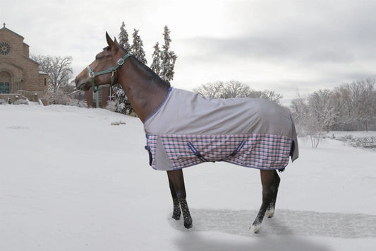 TuffRider Major 1200D Ballistic 220gms Medium Weight Turnout Blanket with a Standard Neck