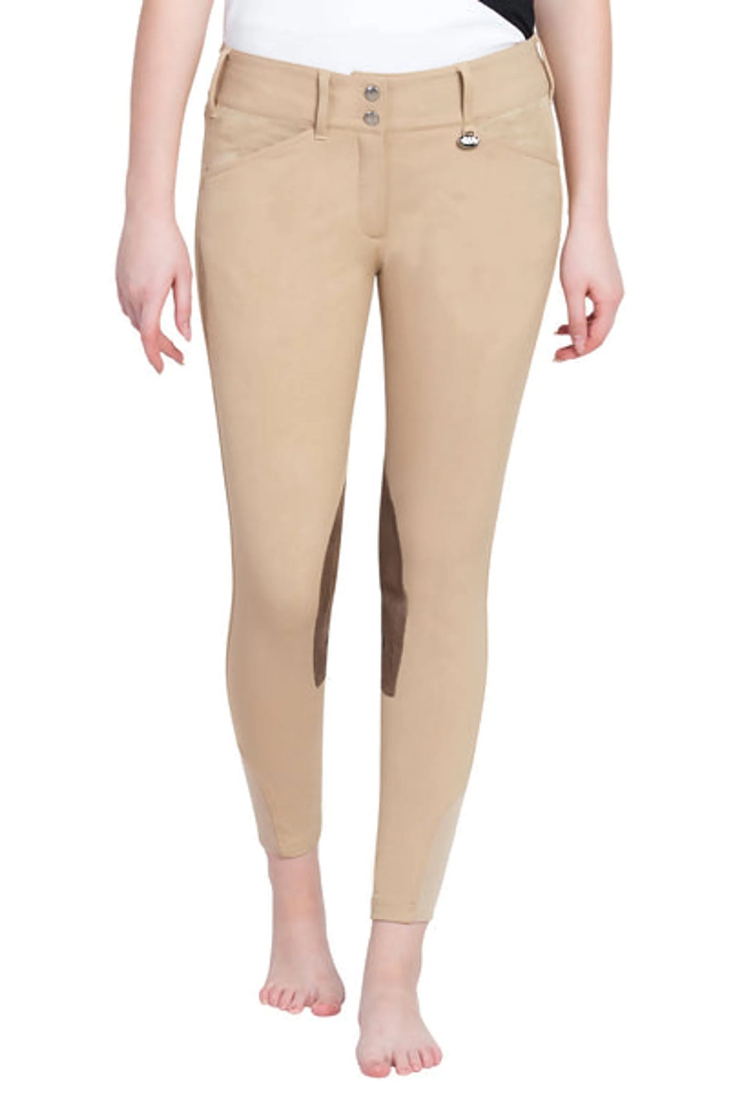 Equine Couture Ladies Coolmax Champion Knee Patch Breeches