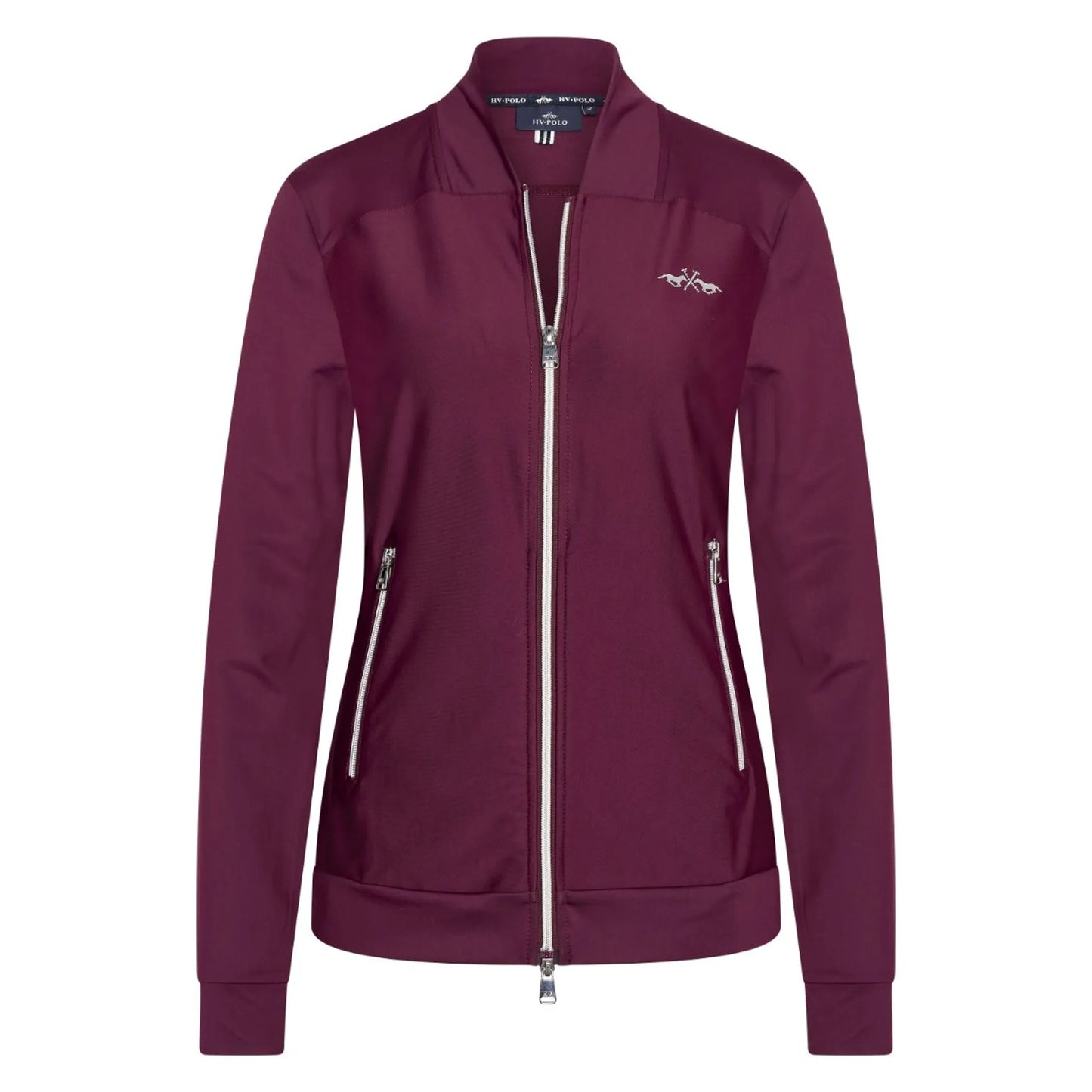 HV Polo Tech Cardigan HVPTeddy-Dark berry-M