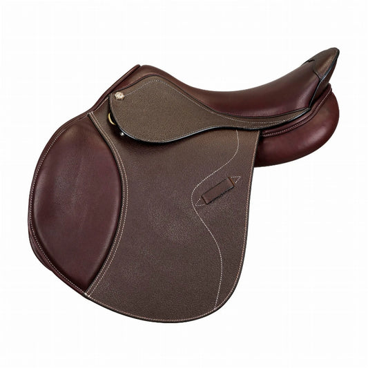 Henri de Rivel Club Close Contact Plus Saddle - Color: Australian nut | Pack Of: 1 | Shape: Regular