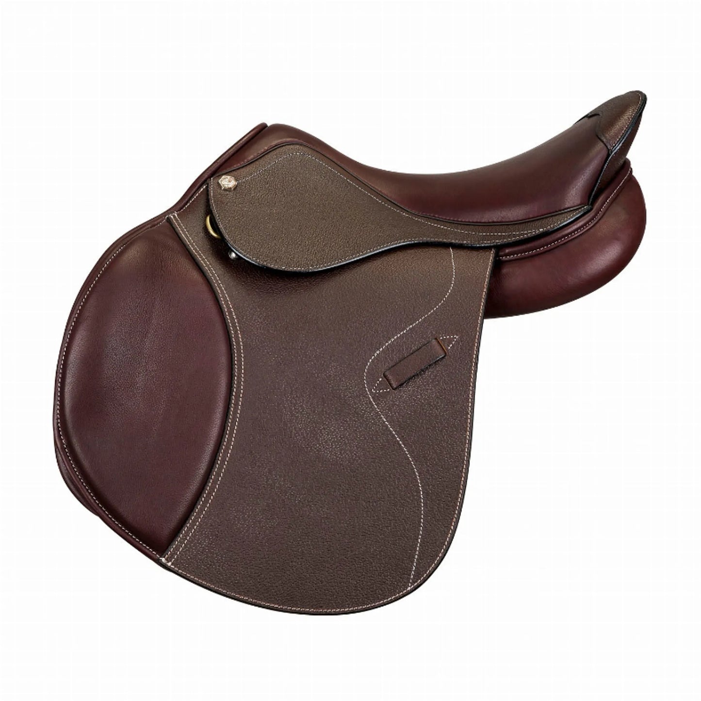 Henri de Rivel Club Close Contact Plus Saddle - Color: Australian nut | Pack Of: 1 | Shape: Regular