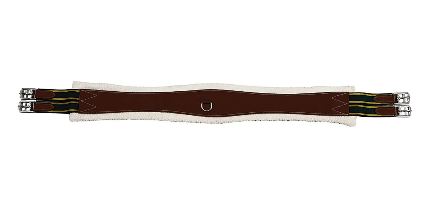 Henri de Rivel Detachable Fleece Lined Girth - Australian Nut - 42