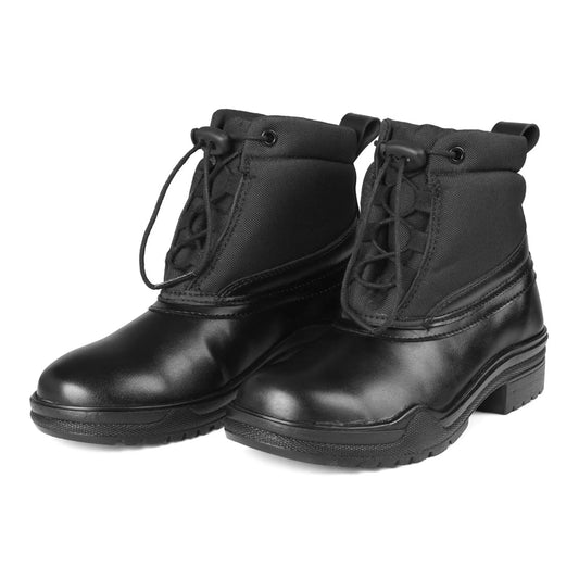 TuffRider Children's Winter Trotter Waterproof paddock boot-Black-12