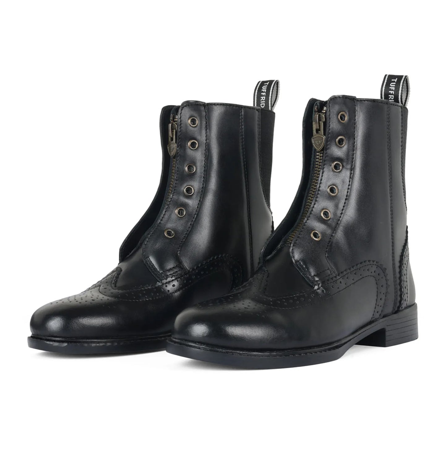 TuffRider Maverick Ladies Paddock Boots-Black-7