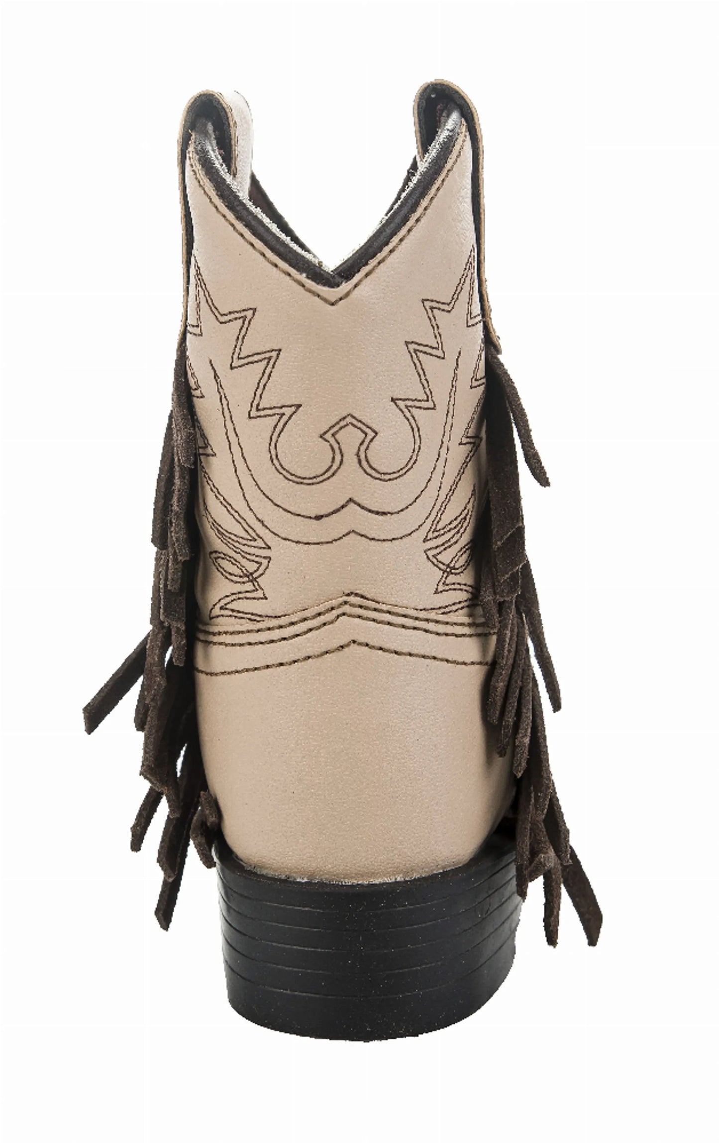 TuffRider Toddler Tan Fringe Bootie