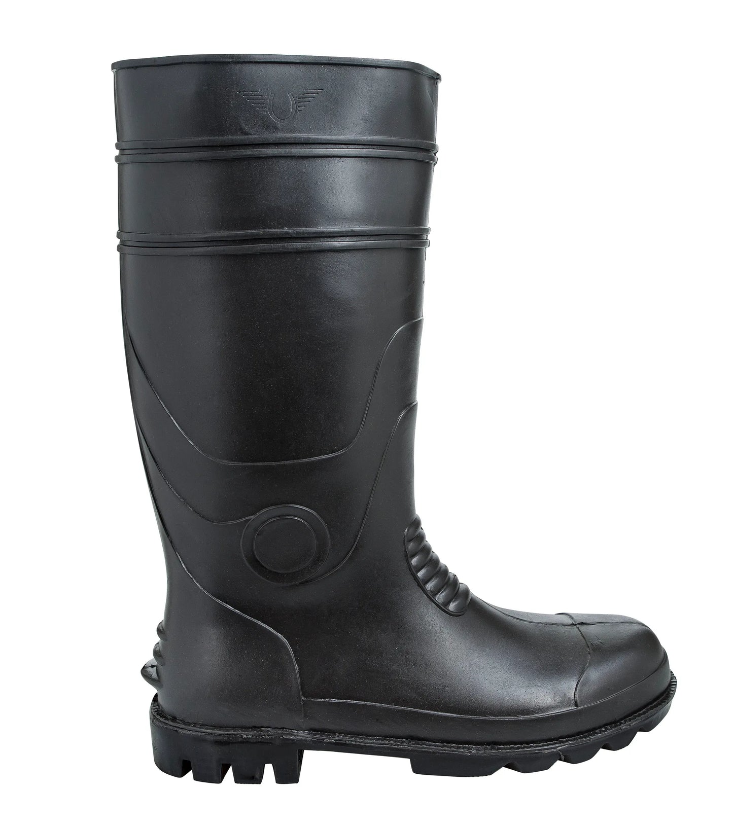 TuffRider Men's Tongass Barain Waterproof Tall Boot- Black- 8