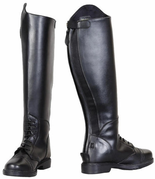 TuffRider Children's Starter Back Zip Field Boots in Synthetic Leather - Pack Of: 1