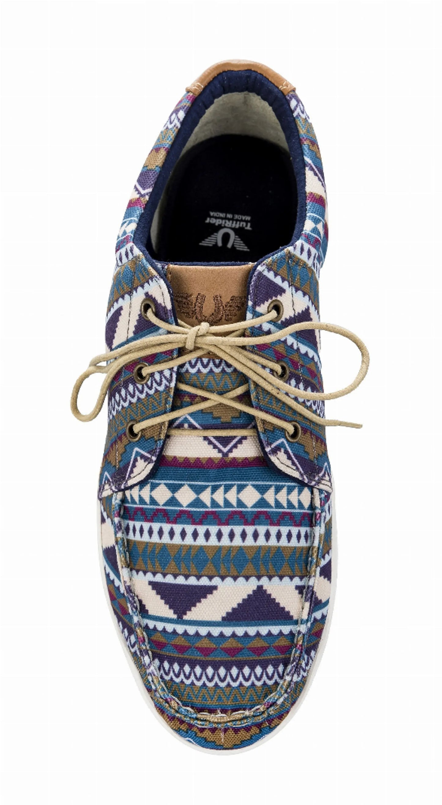 TuffRider Women Lace-Up Canvas Graphix Shoes