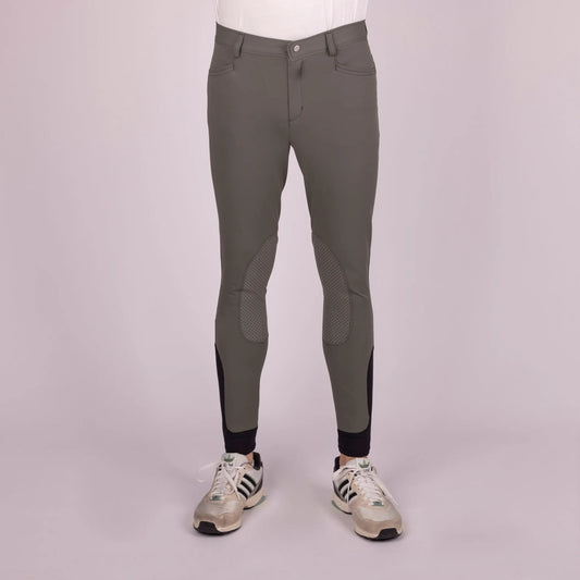 Euro-Star Riding Breeches ESCamillo KneeGrip-Castor Grey-52