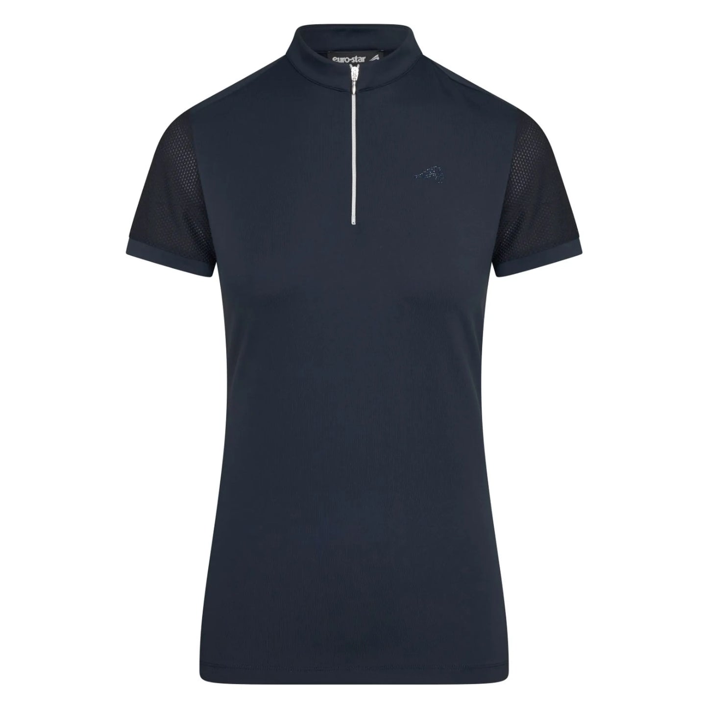 Euro-Star ES Valentina Half-Zip Top-Navy-2XL