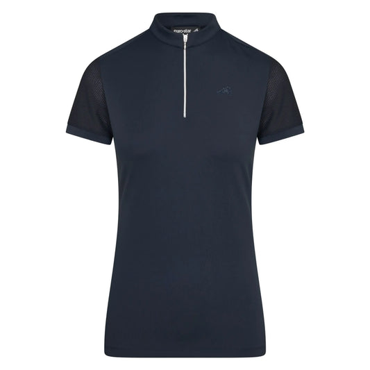 Euro-Star ES Valentina Half-Zip Top-Navy-2XL