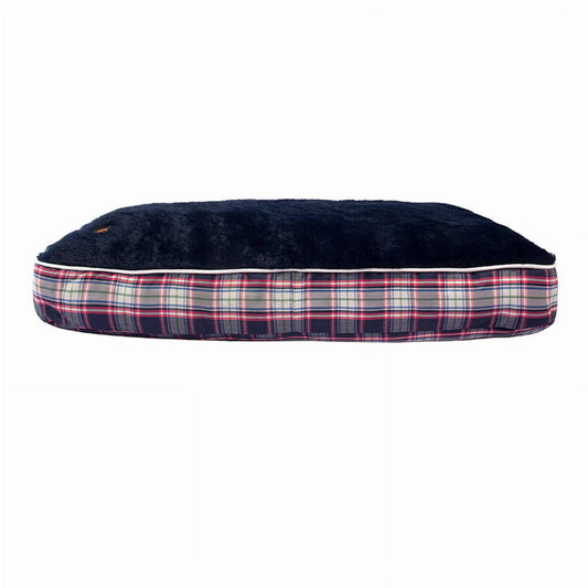 Halo Amber Plaid Rectangular Dog Bed