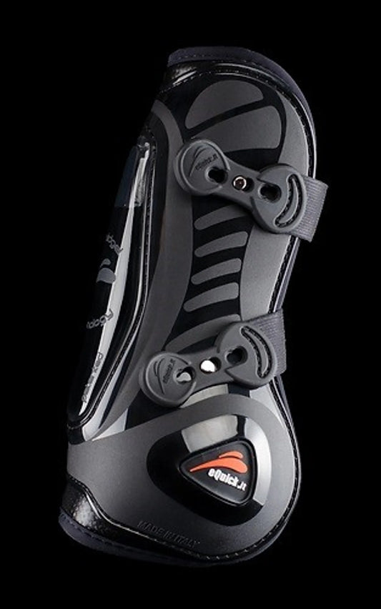 eQuick eShock Legend Front Boot- Black- Medium