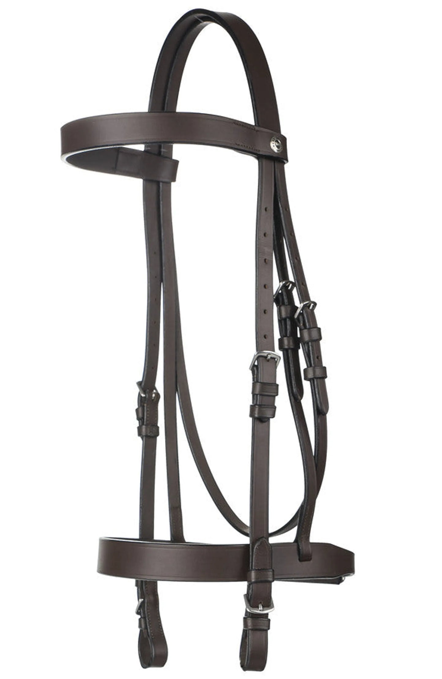 HENRI DE RIVEL POLO BRIDLE WITH DOUBLE REINS