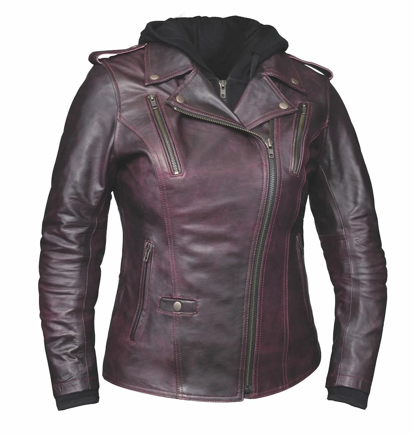 6841.17 - Ladies 3-in-1 Leather Jacket